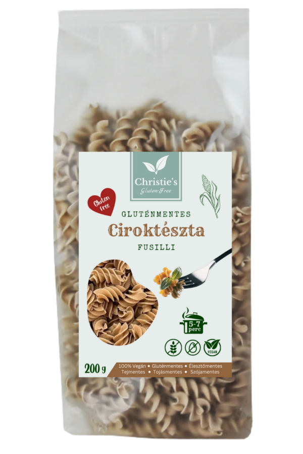 Christie's gluténmentes ciroktészta fusilli 200g