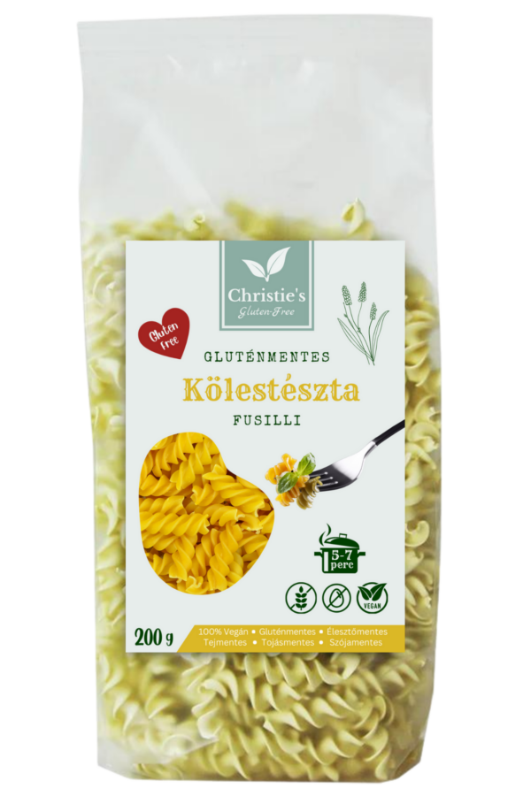 Christie's gluténmentes kölestészta fusilli 200g